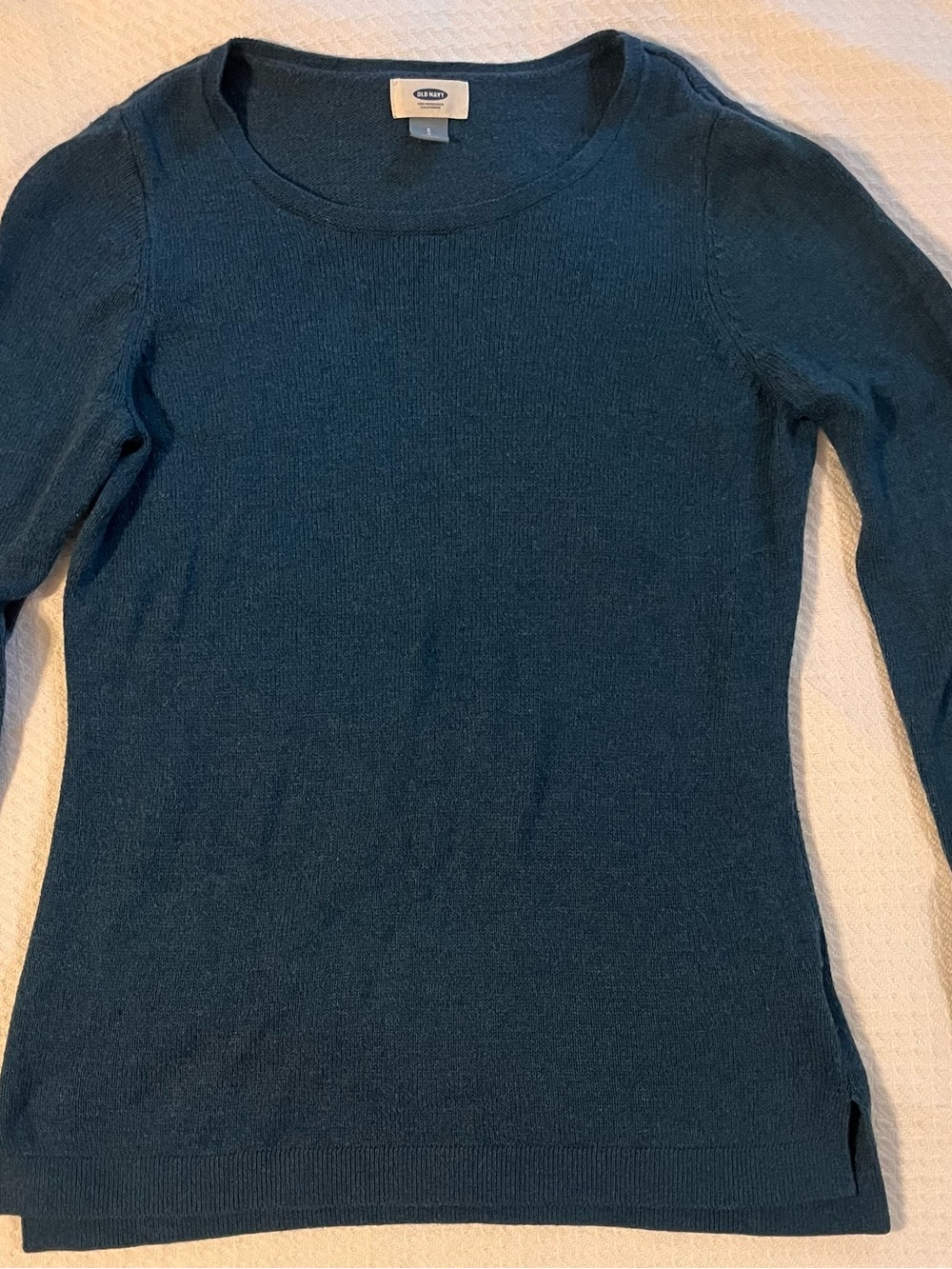 Old Navy -Blue Scoop Neck Sweater